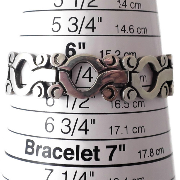 Vintage TAXCO Los Ballesteros  Sterling Bracelet - Picture 4 of 8